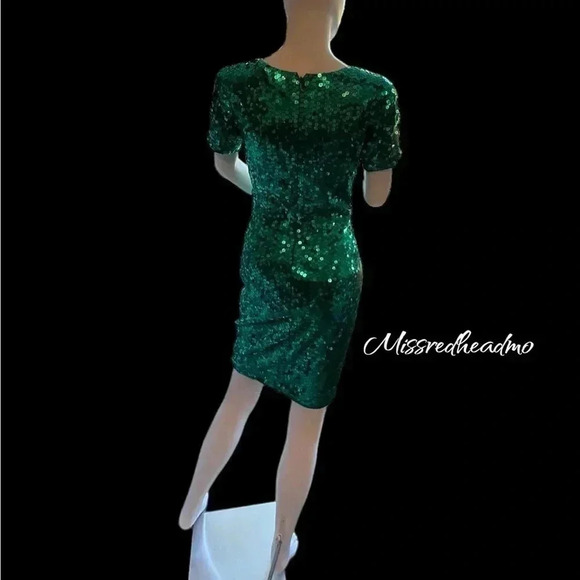 VINTAGE ~Nite Line~ Sequin Dress - Size 6 - Picture 3 of 4